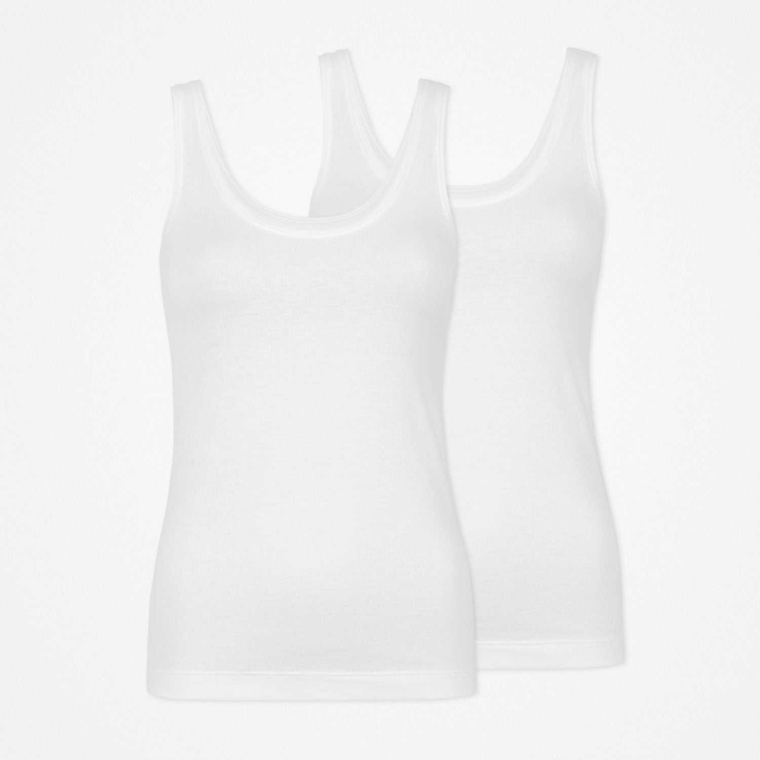 Damen Tank Tops | Weiß – 10