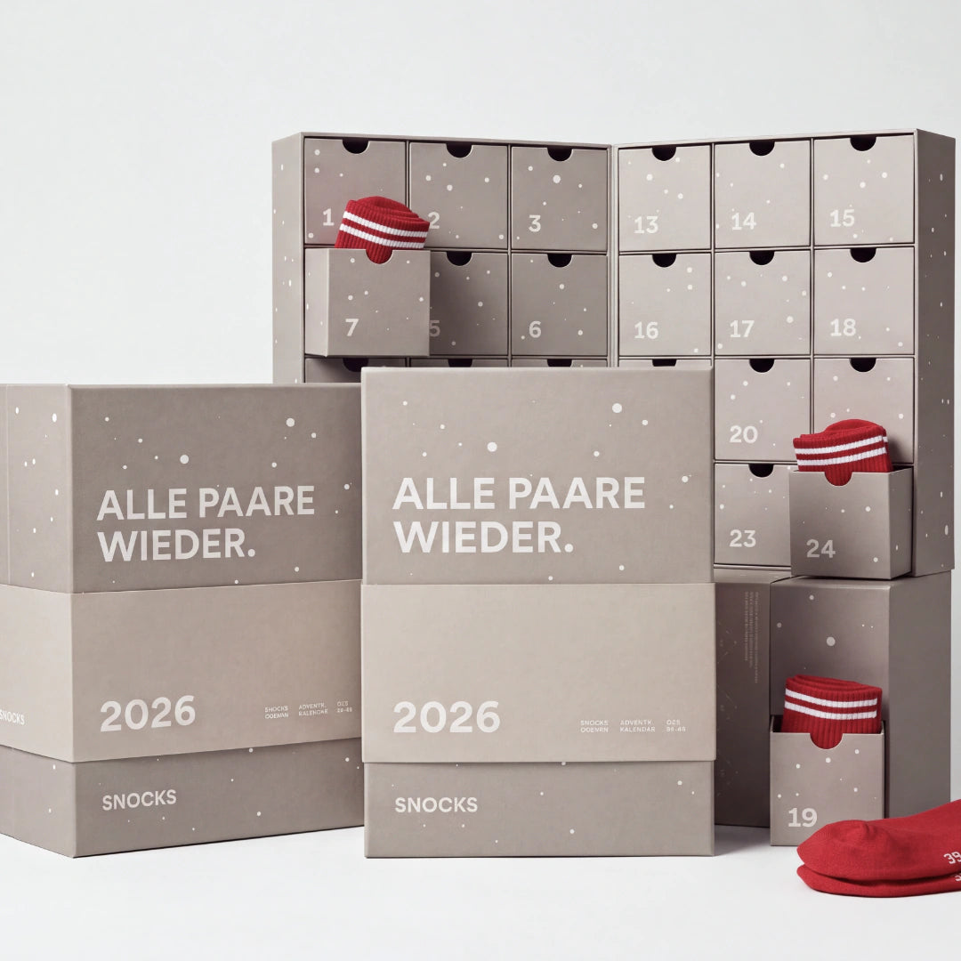 Socken Adventskalender 2026 – 2