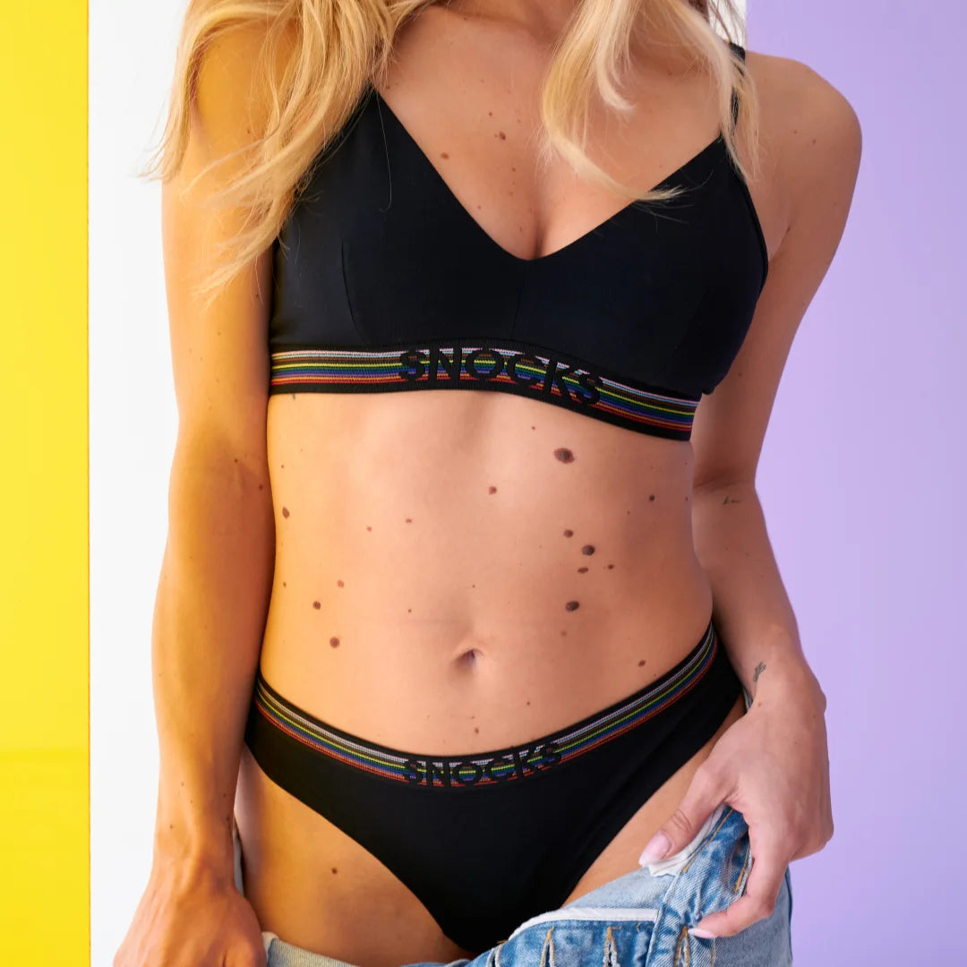 Brazilian Slips Pride | Schwarz (Pride) – 2