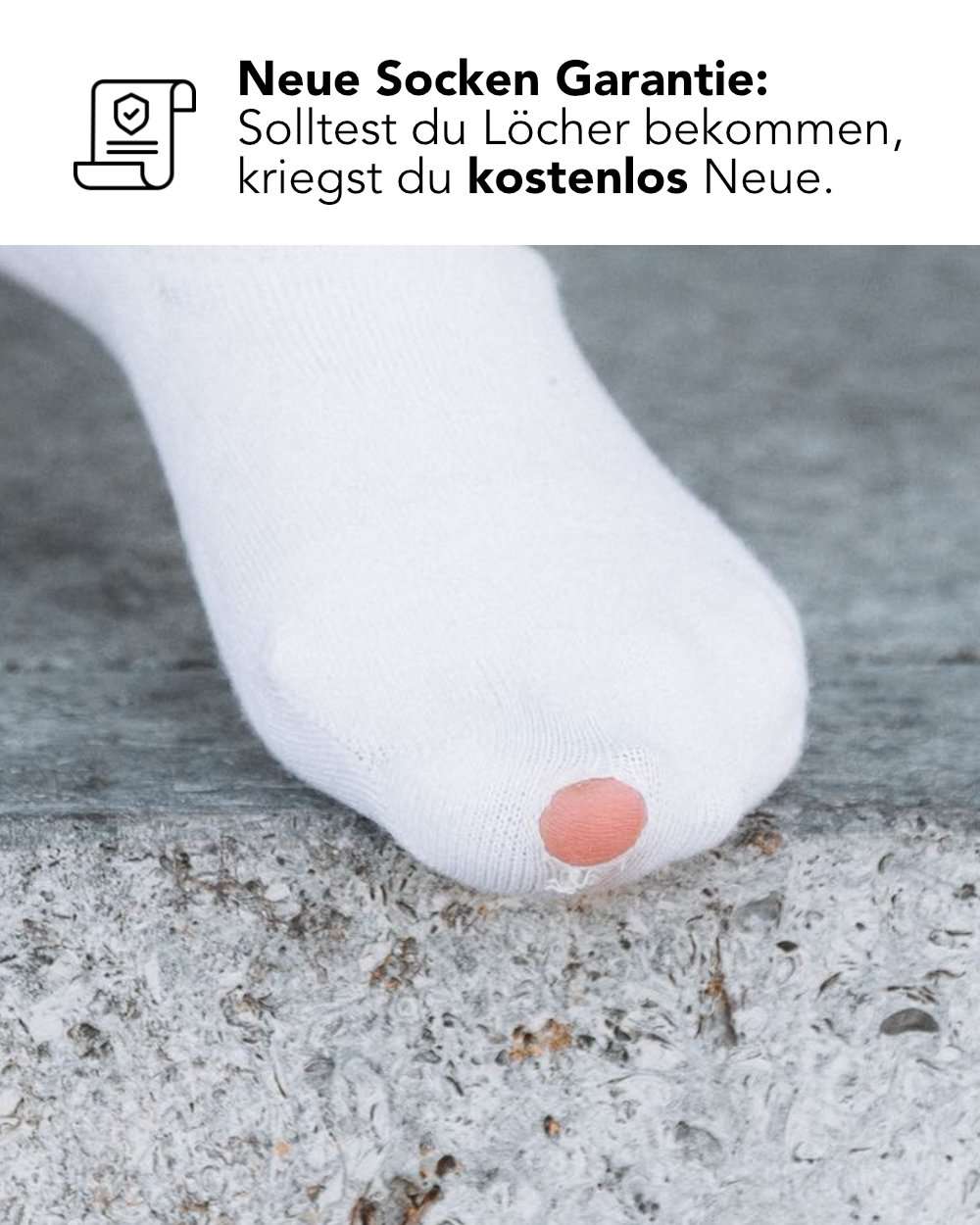 Laufsocken | Schwarz – 6