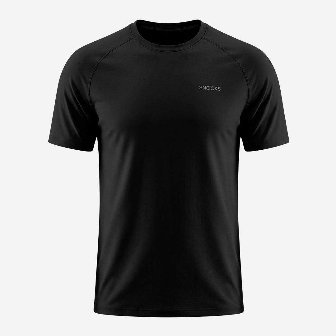 Trainingsshirt Raglan Herren | Schwarz – 9
