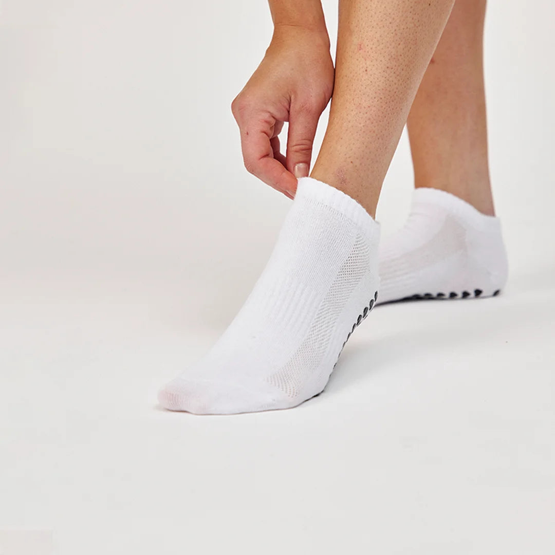 Pilates Socken knöchellang | Weiß – 5