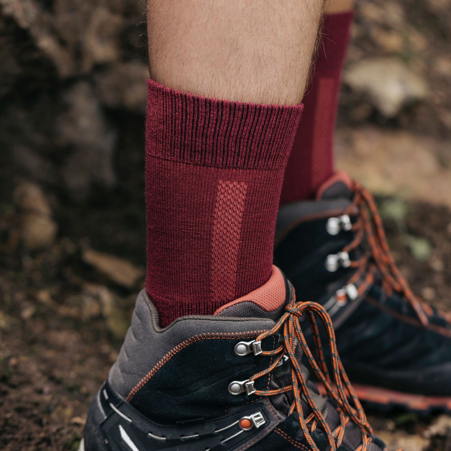 Wandersocken | Schwarz – 4