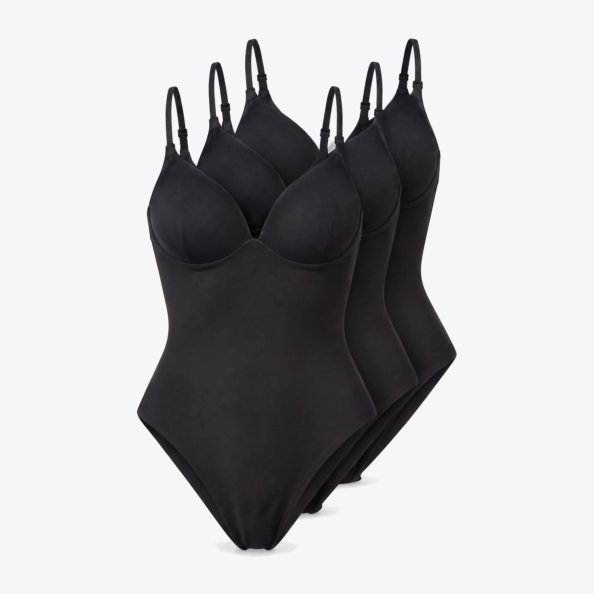 Microfiber Body mit integriertem BH | Schwarz – 14