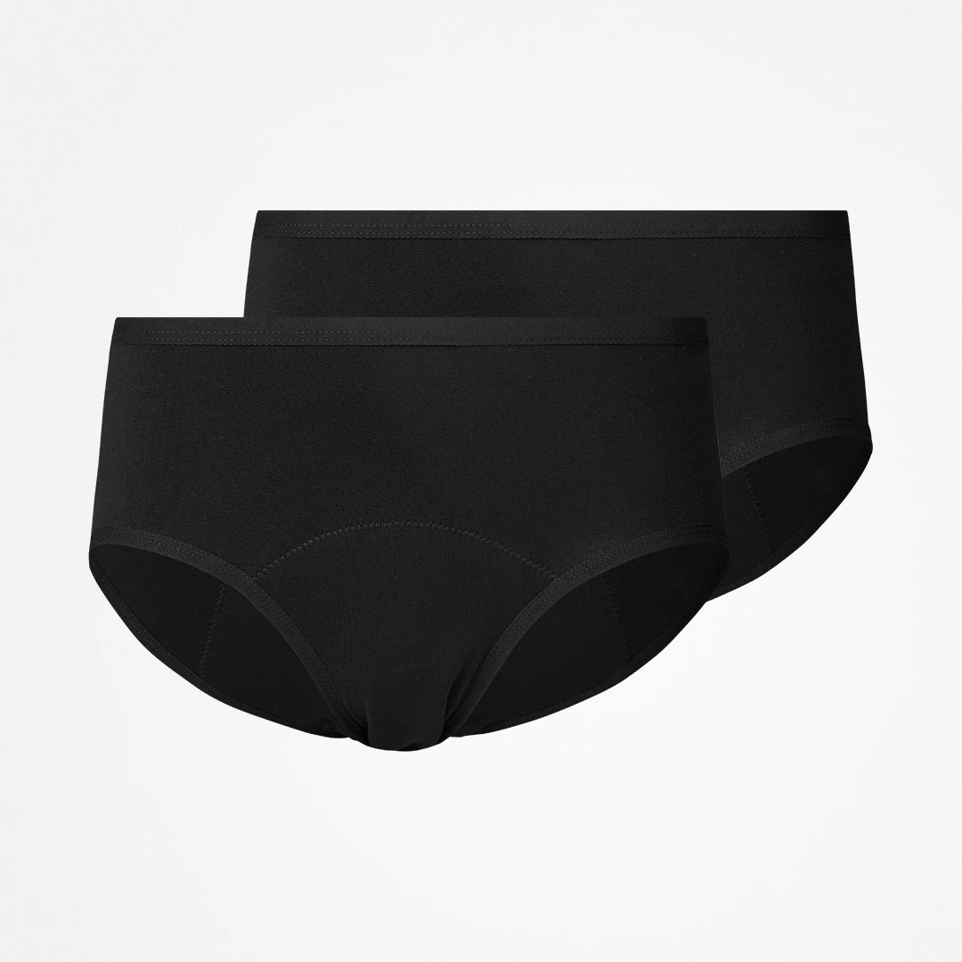 SNOCKS x femtis Period Panty - LENE Hipster | Schwarz – 7