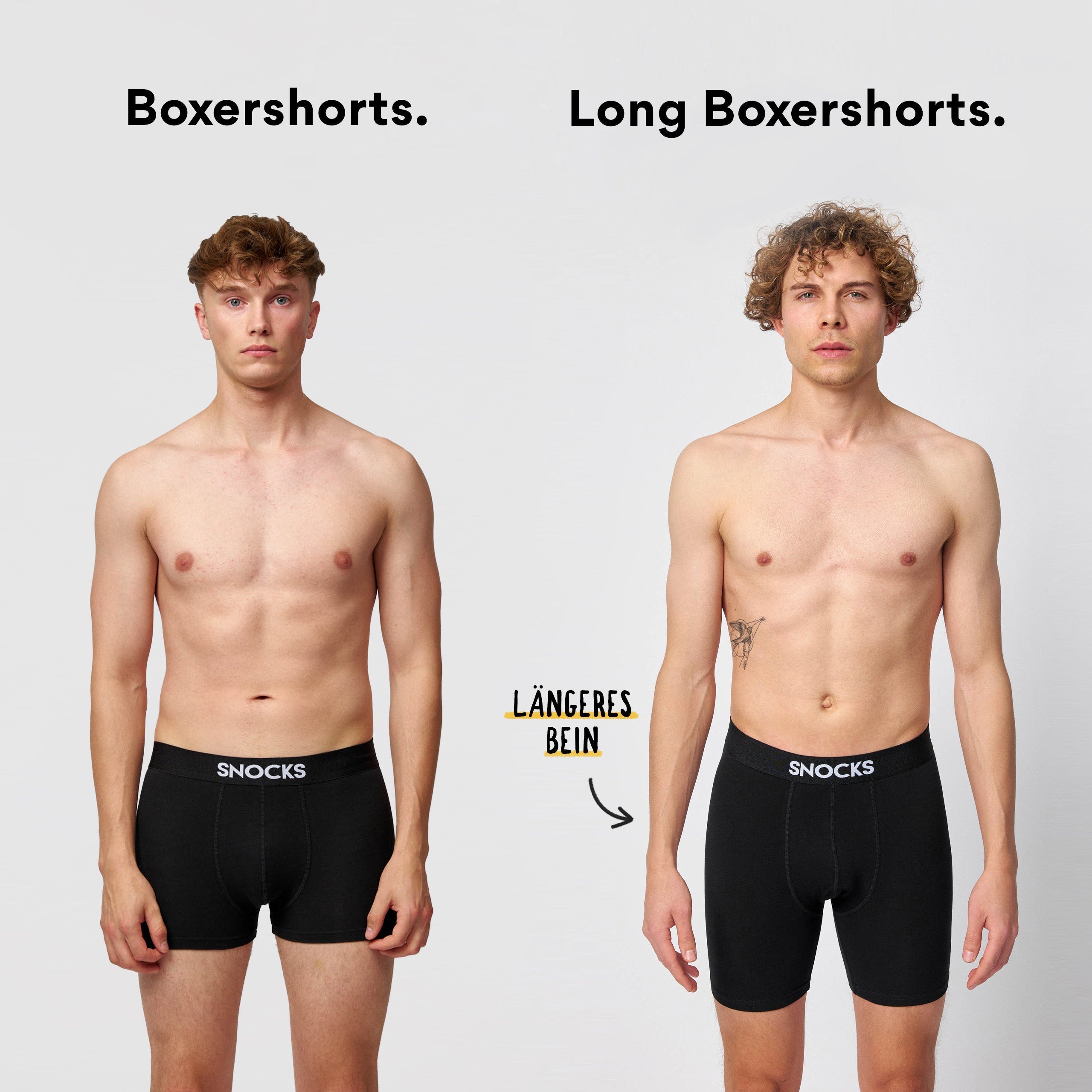 Lange Boxershorts ohne Logo | Mix (Rot/Olive/Blau) – 9