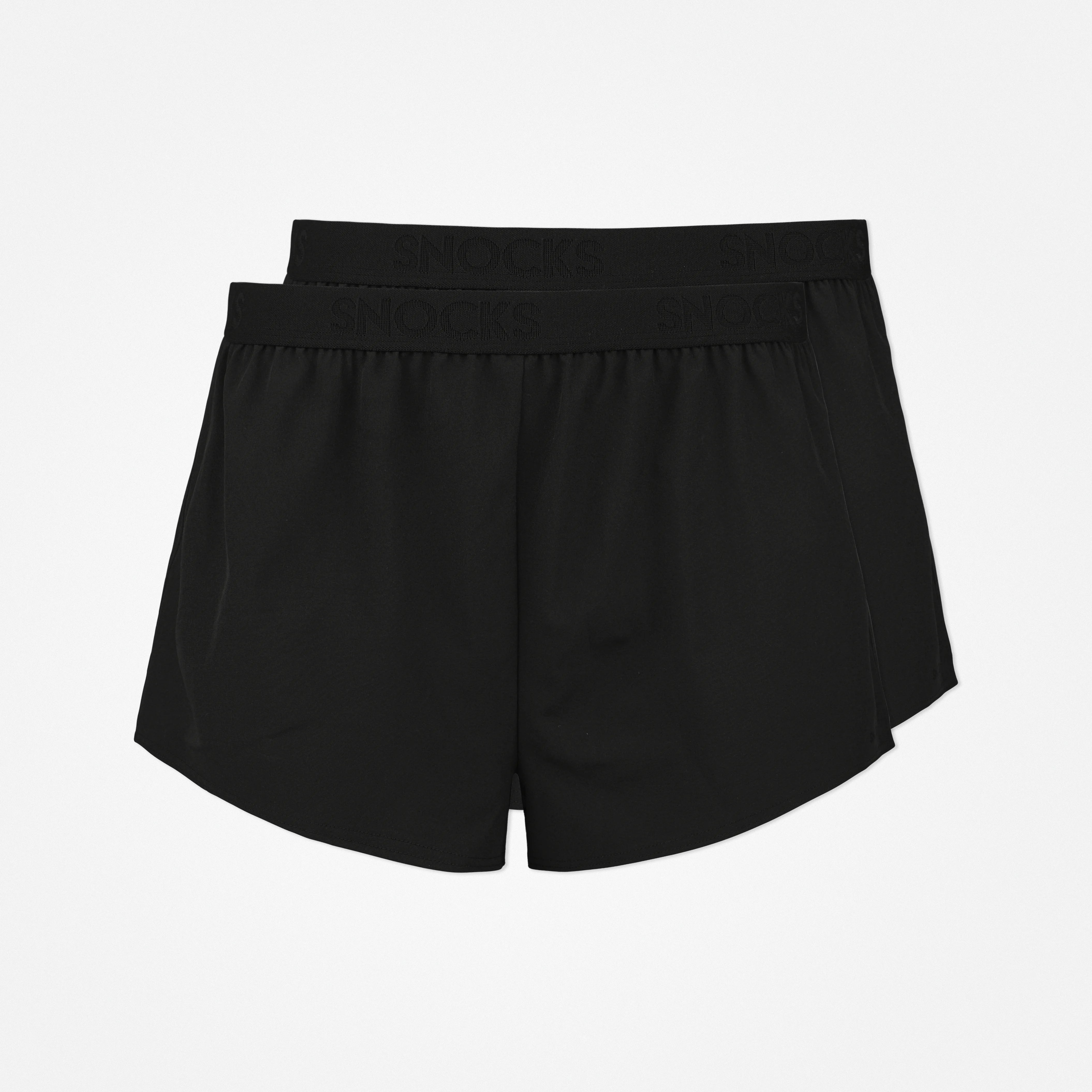 Kurze Laufshorts Damen | Schwarz – 13