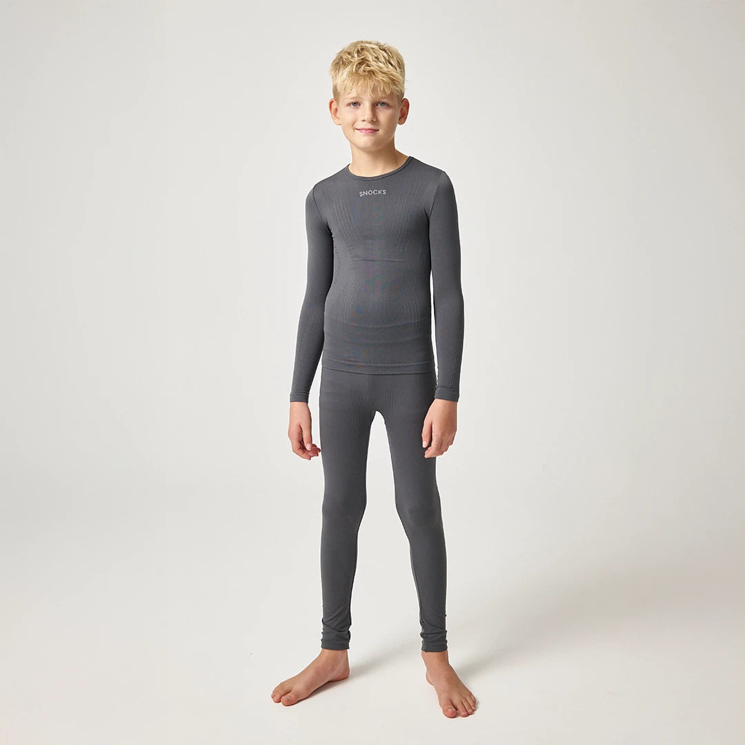 Thermounterwäsche Kinder | Grau – 7