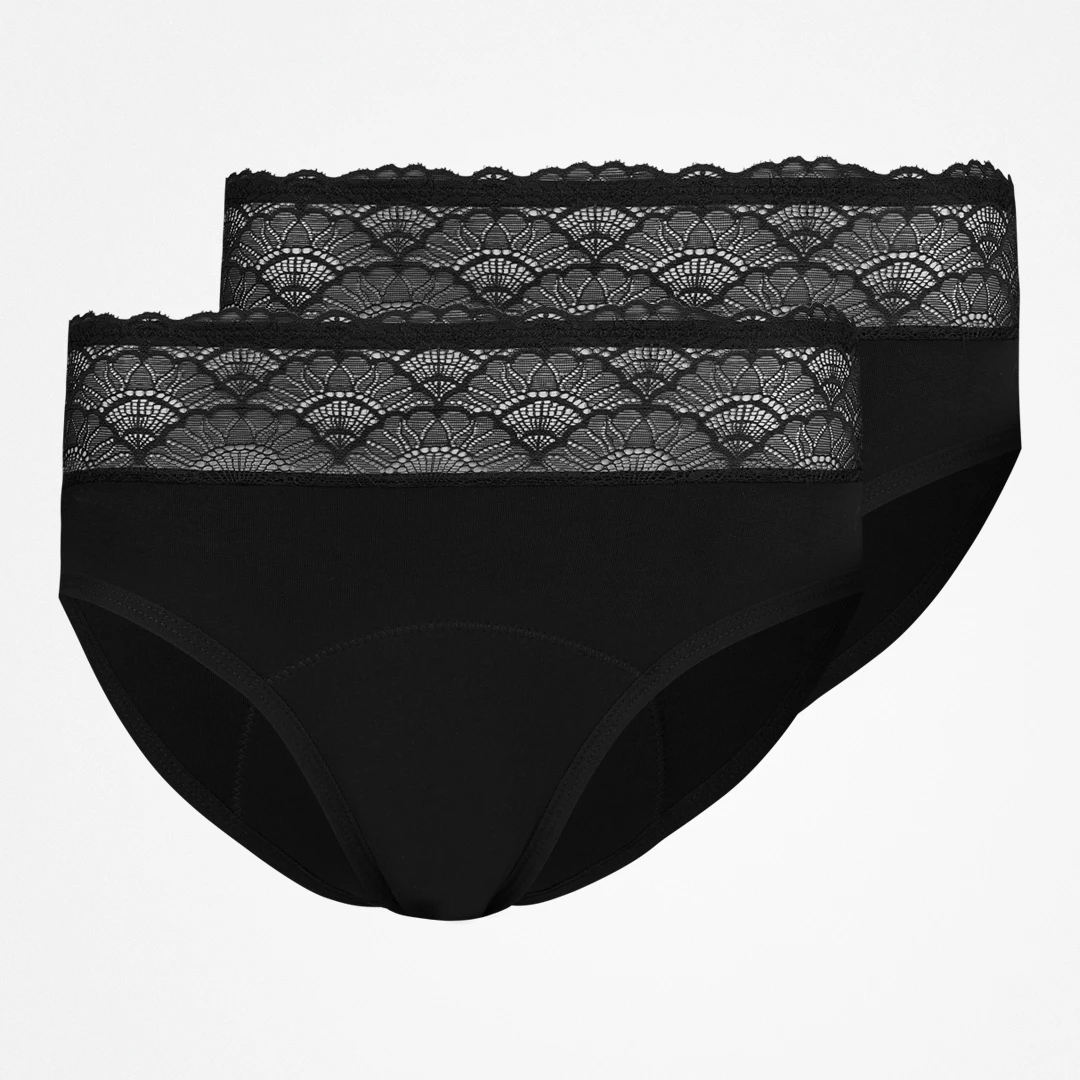 SNOCKS x femtis Ausfluss Slips - CLEO | Schwarz – 6