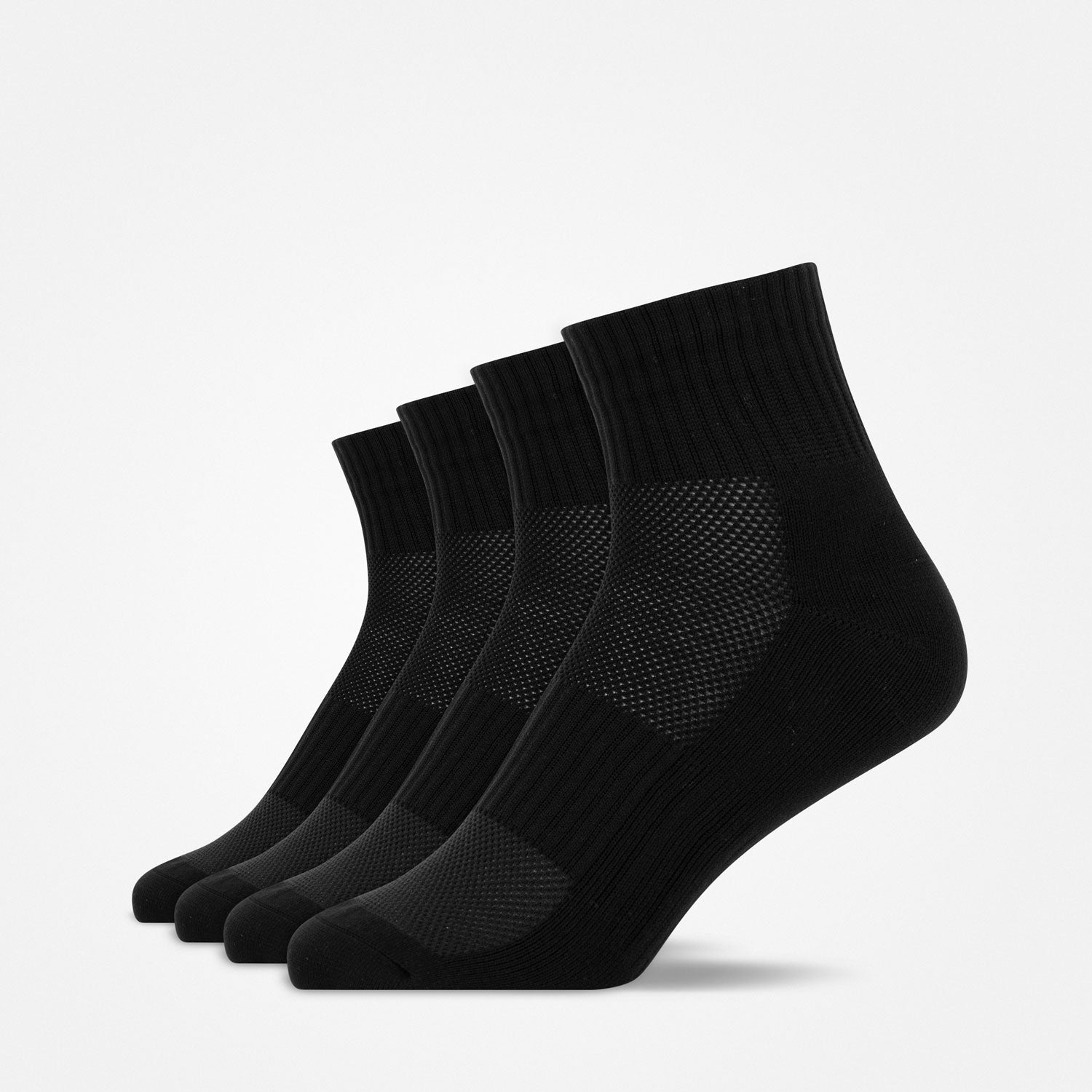 Mittelhohe Laufsocken | Schwarz – 9