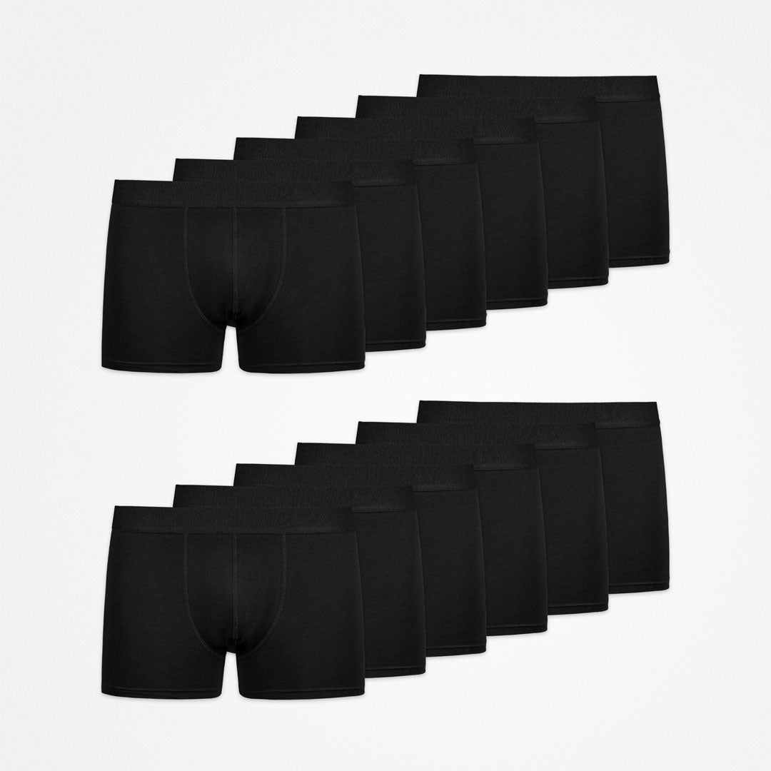 Boxershorts ohne Logo | Schwarz – 12