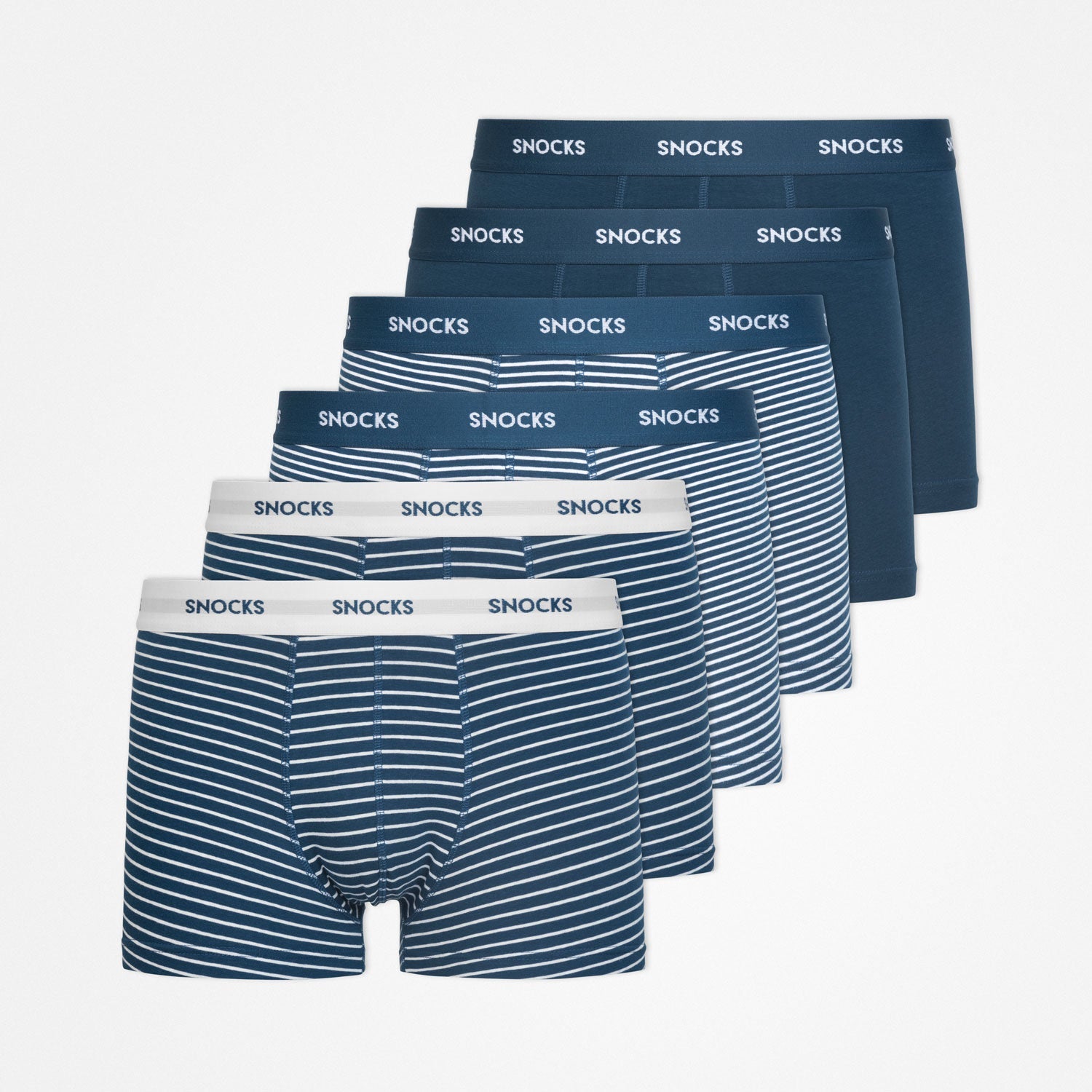 Boxershorts mit Streifen | Blaue Streifen – 7
