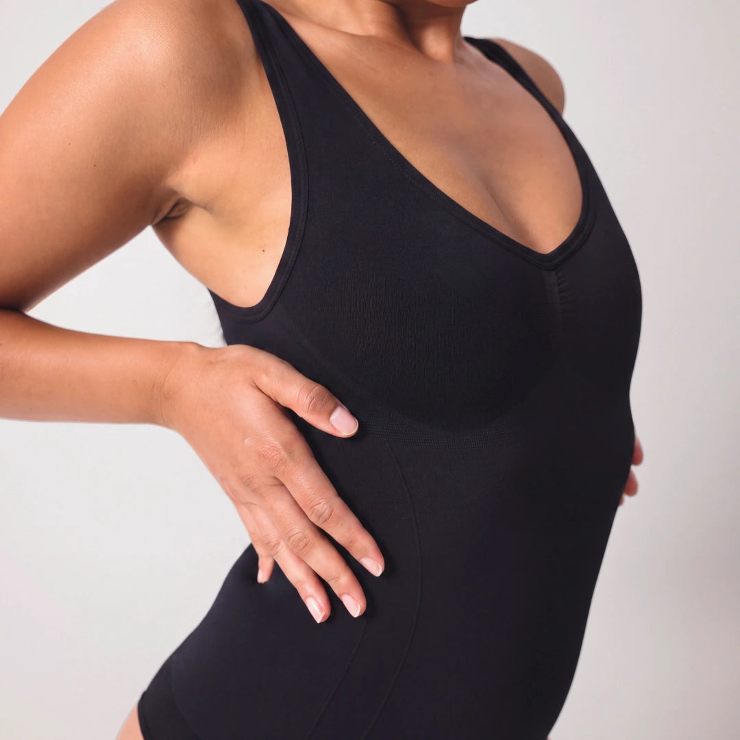 Shaping Body mit breiten Trägern | Schwarz – 5