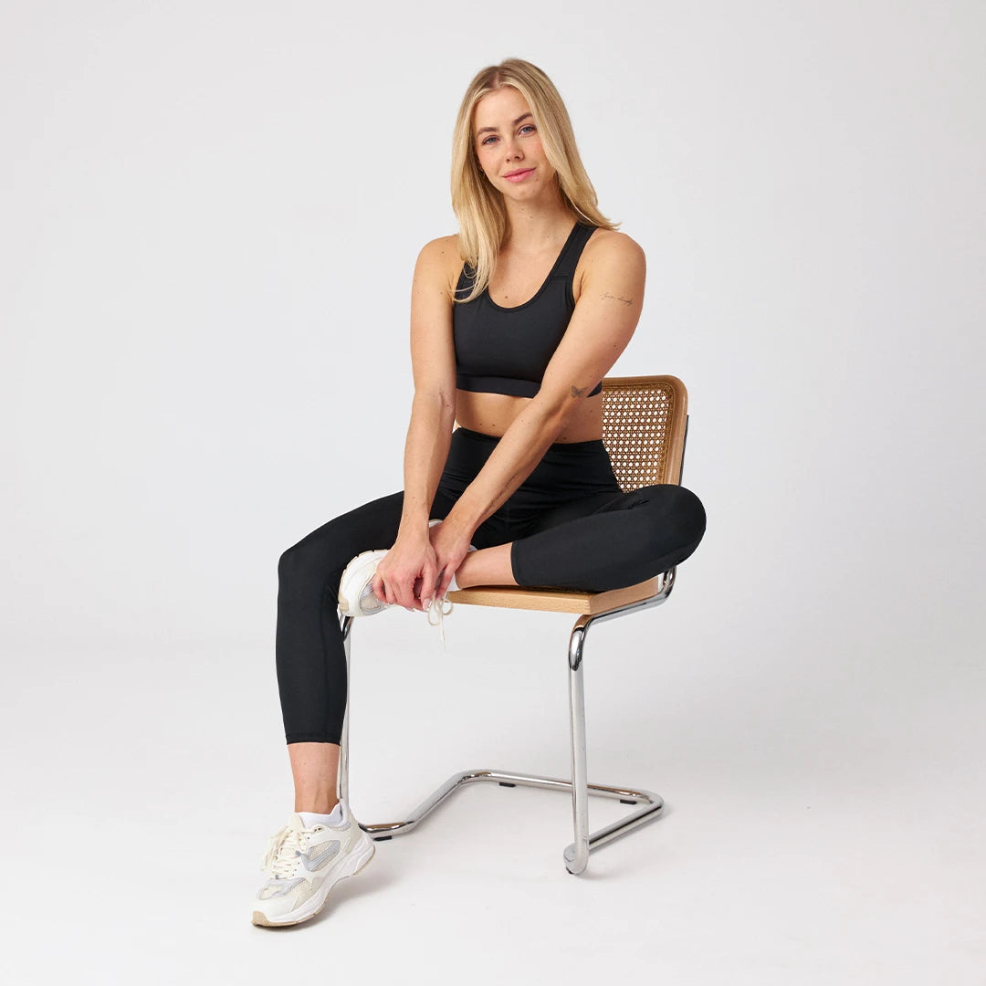 High Waist Leggings | Schwarz – 5