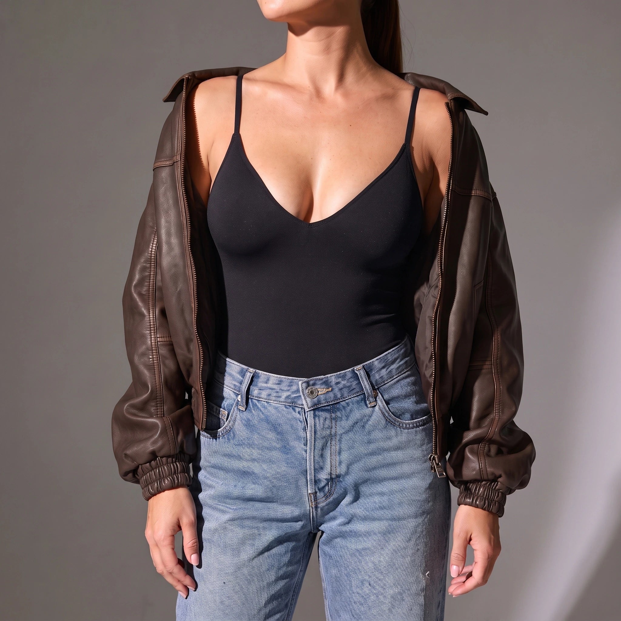 Seamless String Body mit Cups | Schwarz – 10