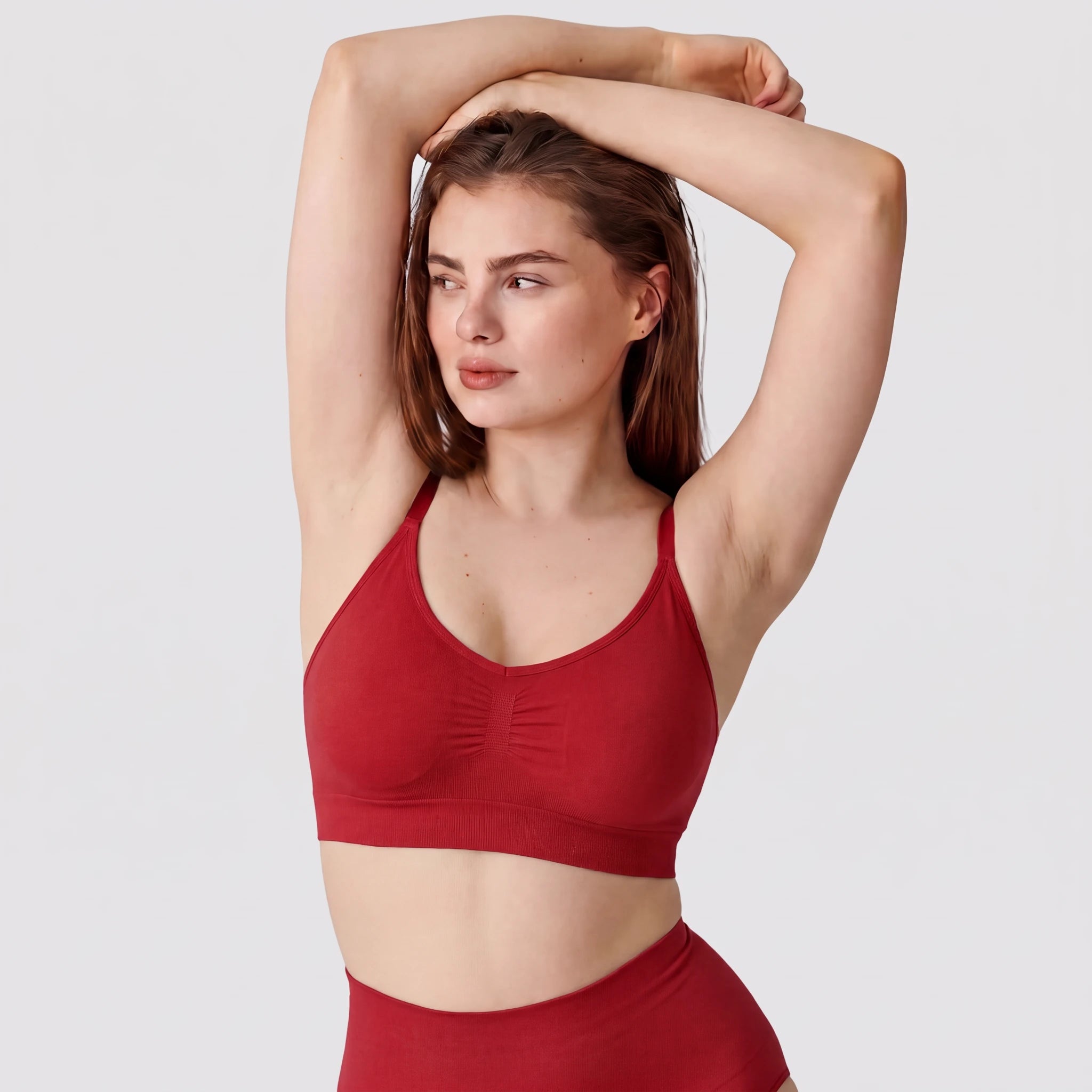 Shaping BH mit Spaghettiträgern | Classic Red – 4