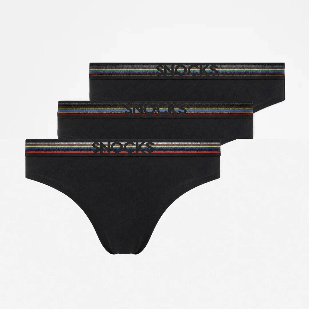 Brazilian Slips Pride | Schwarz (Pride) – 11