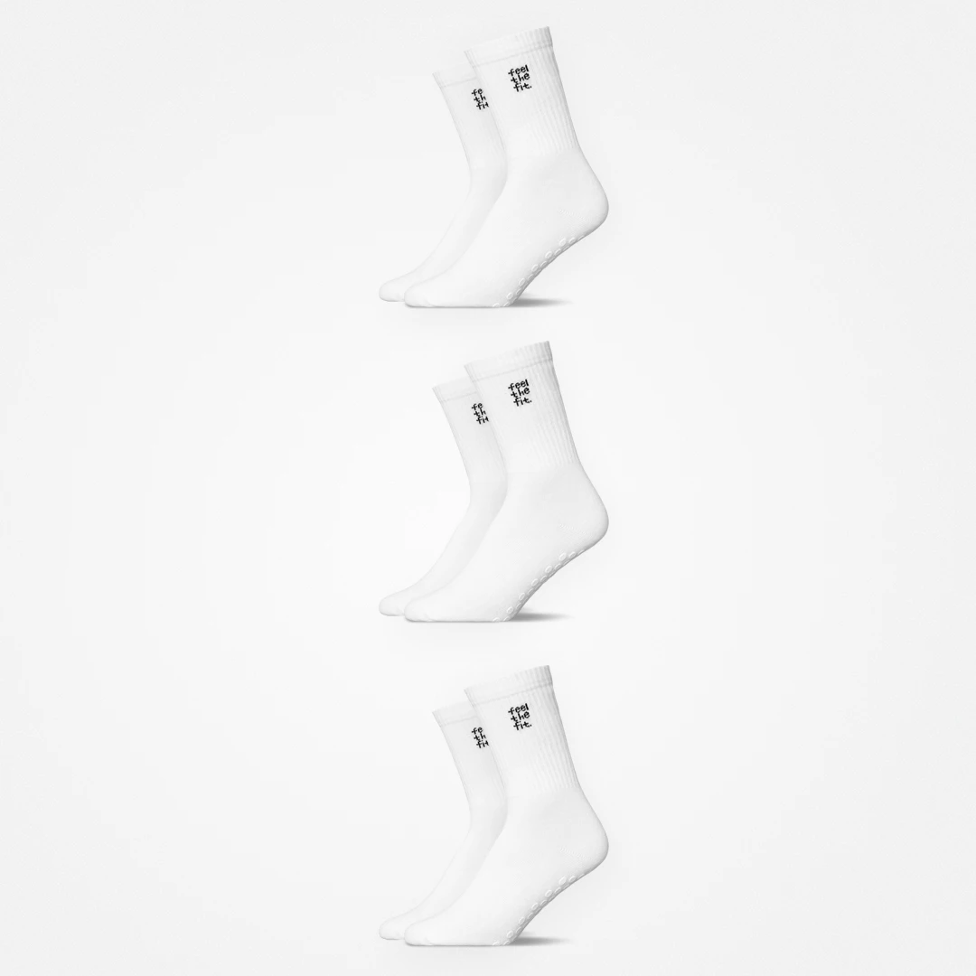 Pilates Socken | Weiß – 11