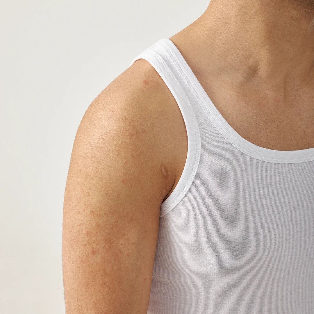 Unterhemd Tank Top Herren | Weiß – 3