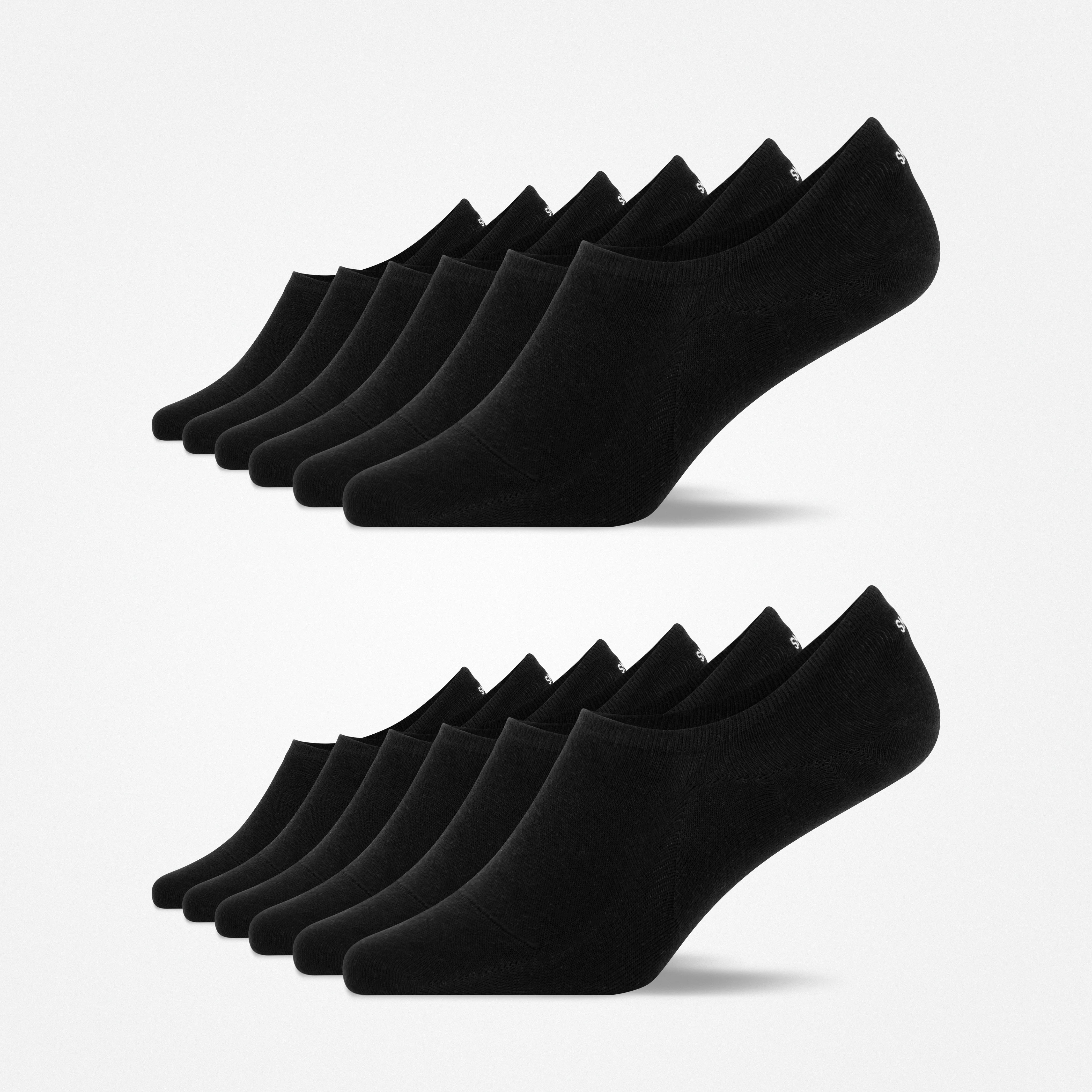 Premium Füßlinge | Schwarz – 9