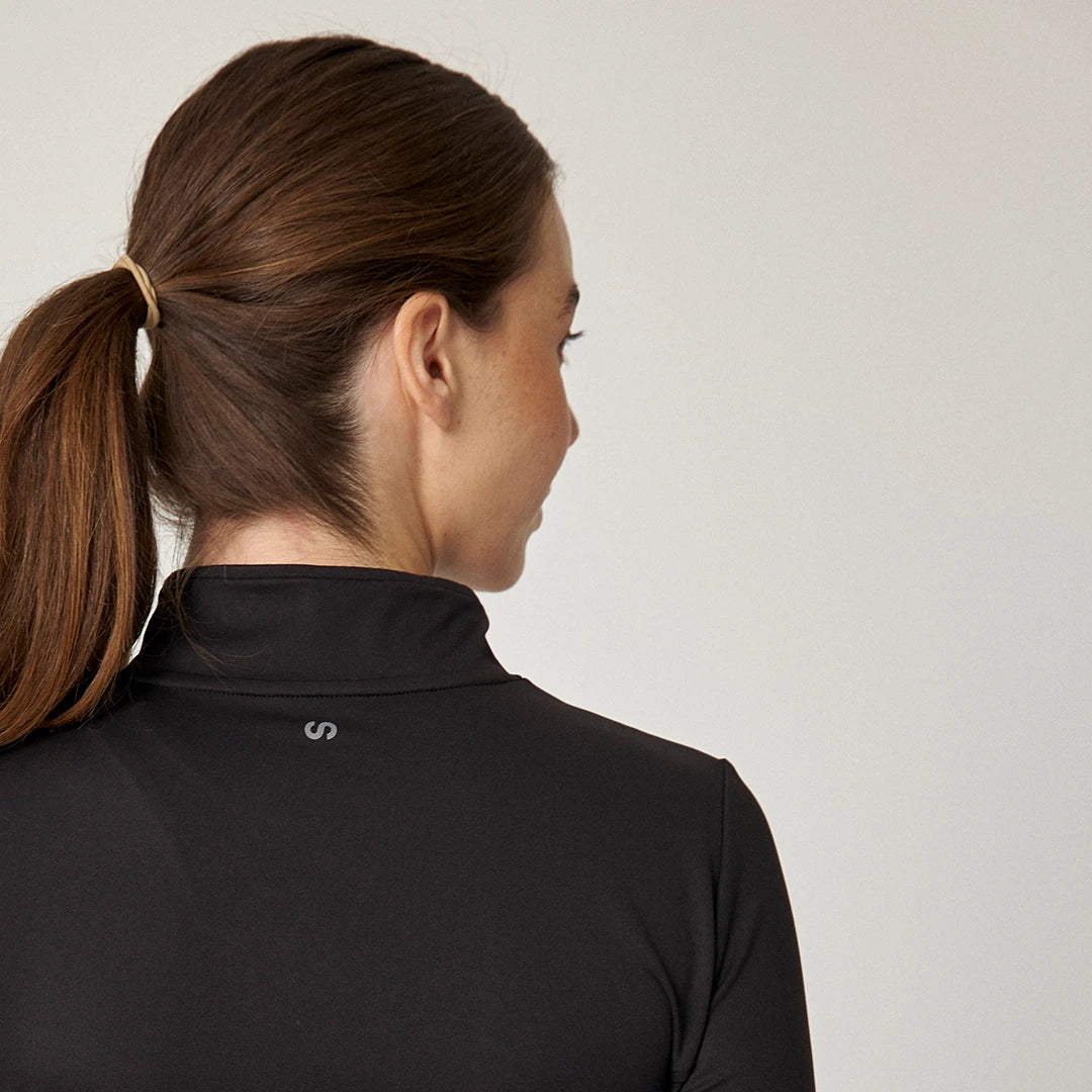 Sportjacke Damen mit Reißverschluss | Schwarz – 9