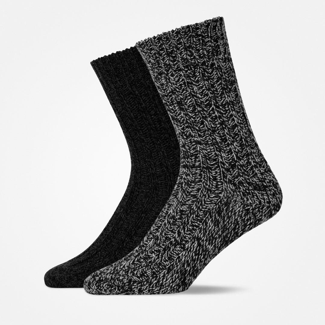 Norweger Socken | Mix (Grau/Schwarz) – 9