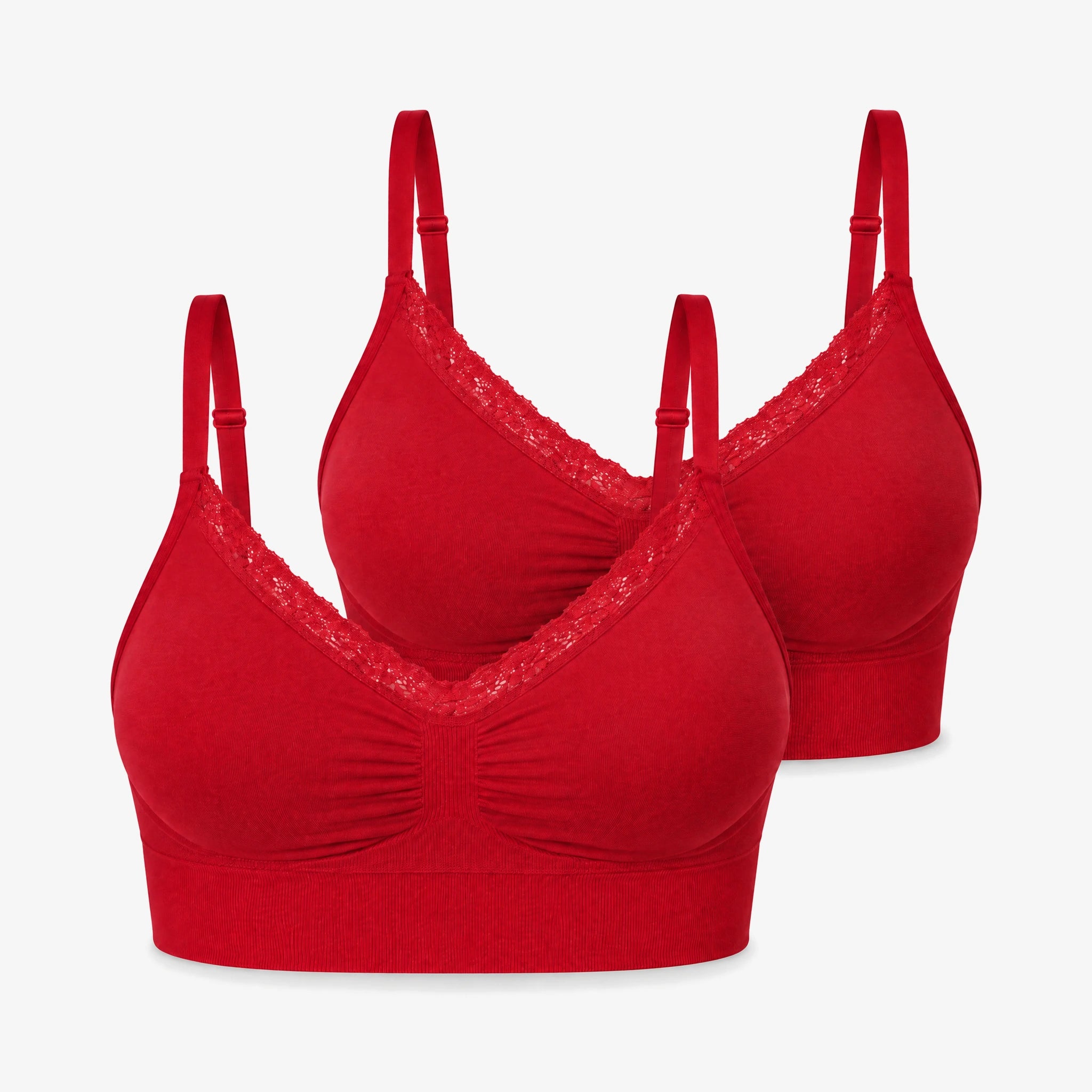 Shaping BH mit Spitze | Classic Red – 13