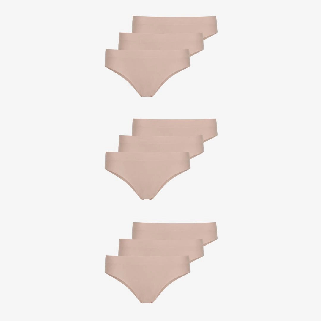 Microfiber Seamless Hipster | Beige – 13