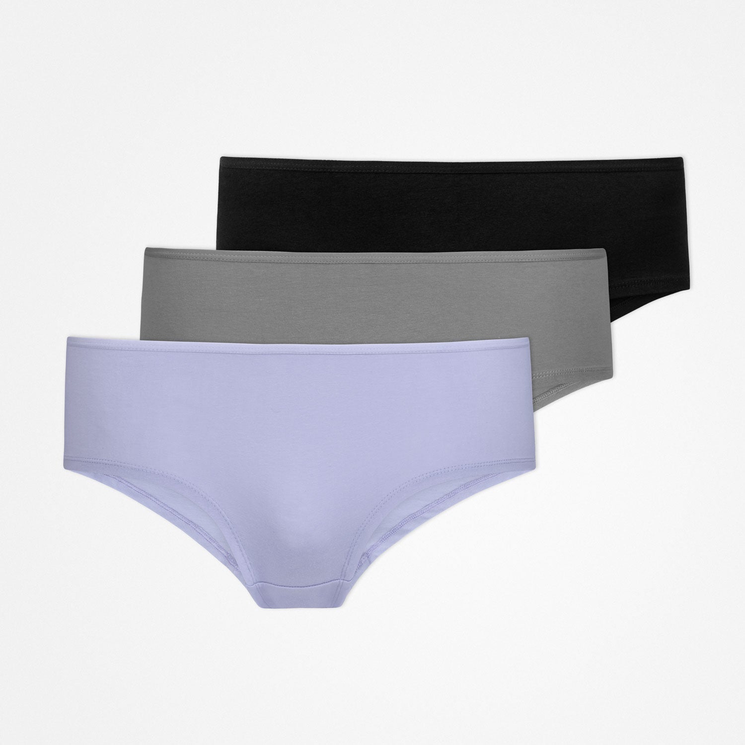 Hipster Panties | Mix (Lila/Grün/Schwarz) – 10