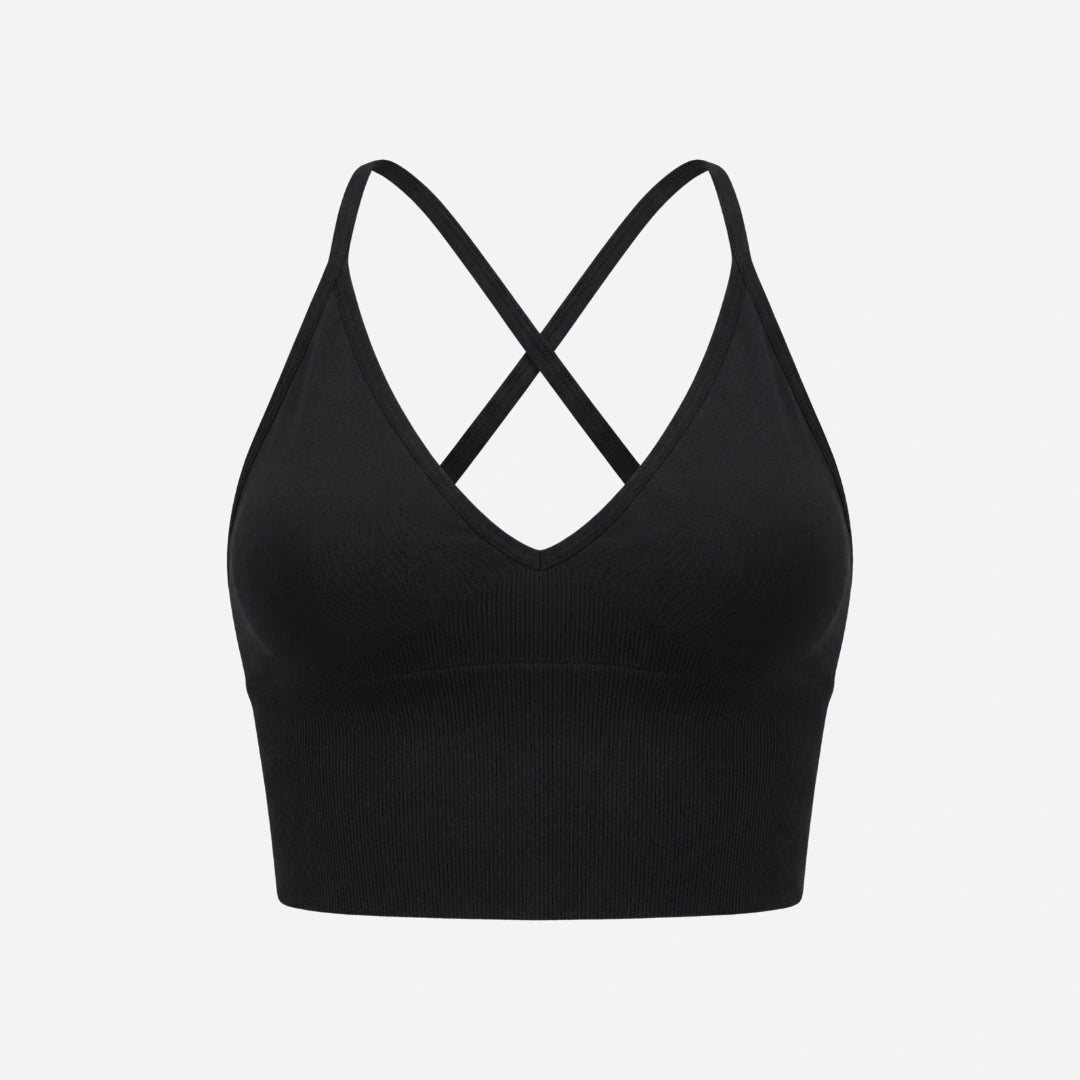 Sport-BH Bralette | Schwarz