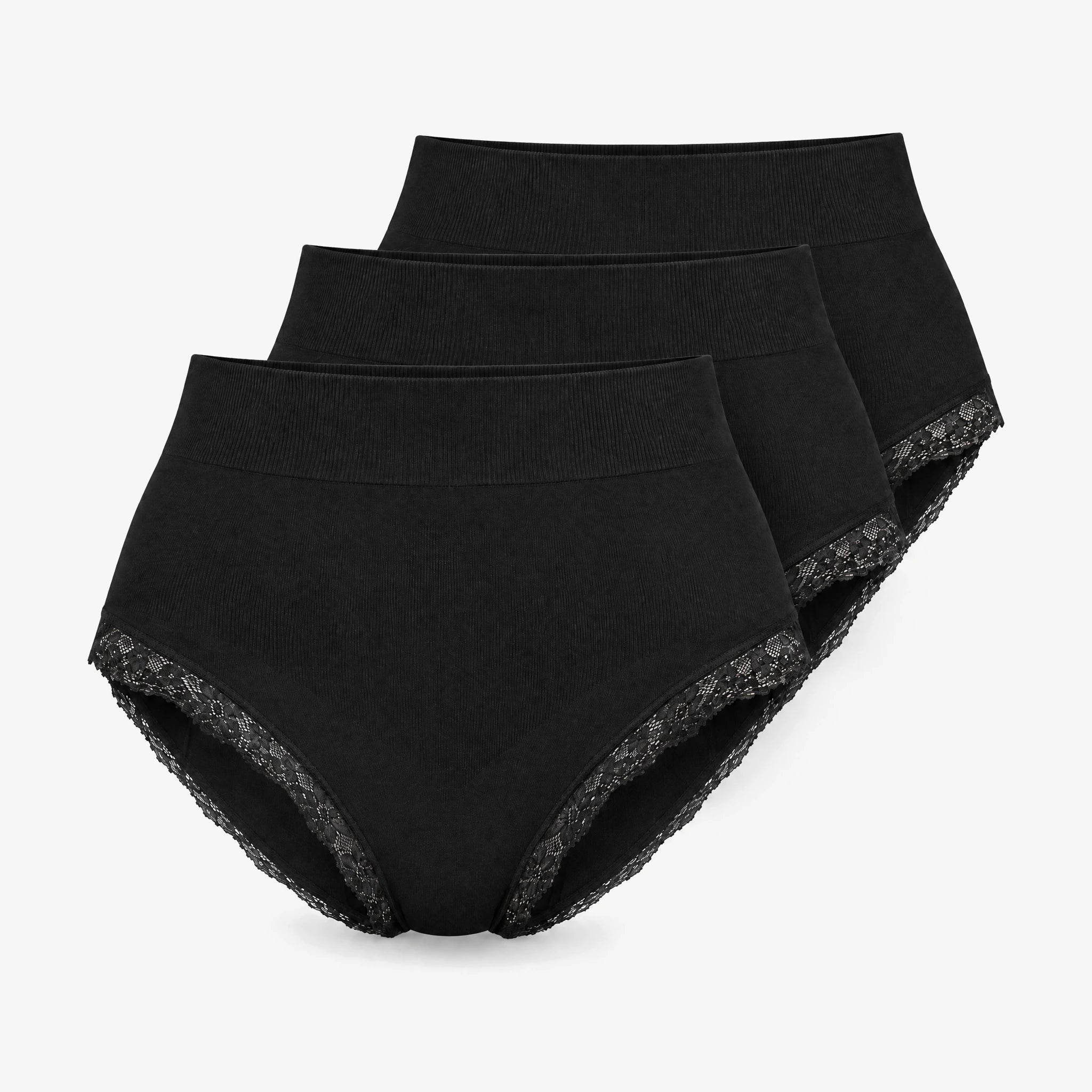 Shaping Taillenslip mit Spitze | Schwarz – 15