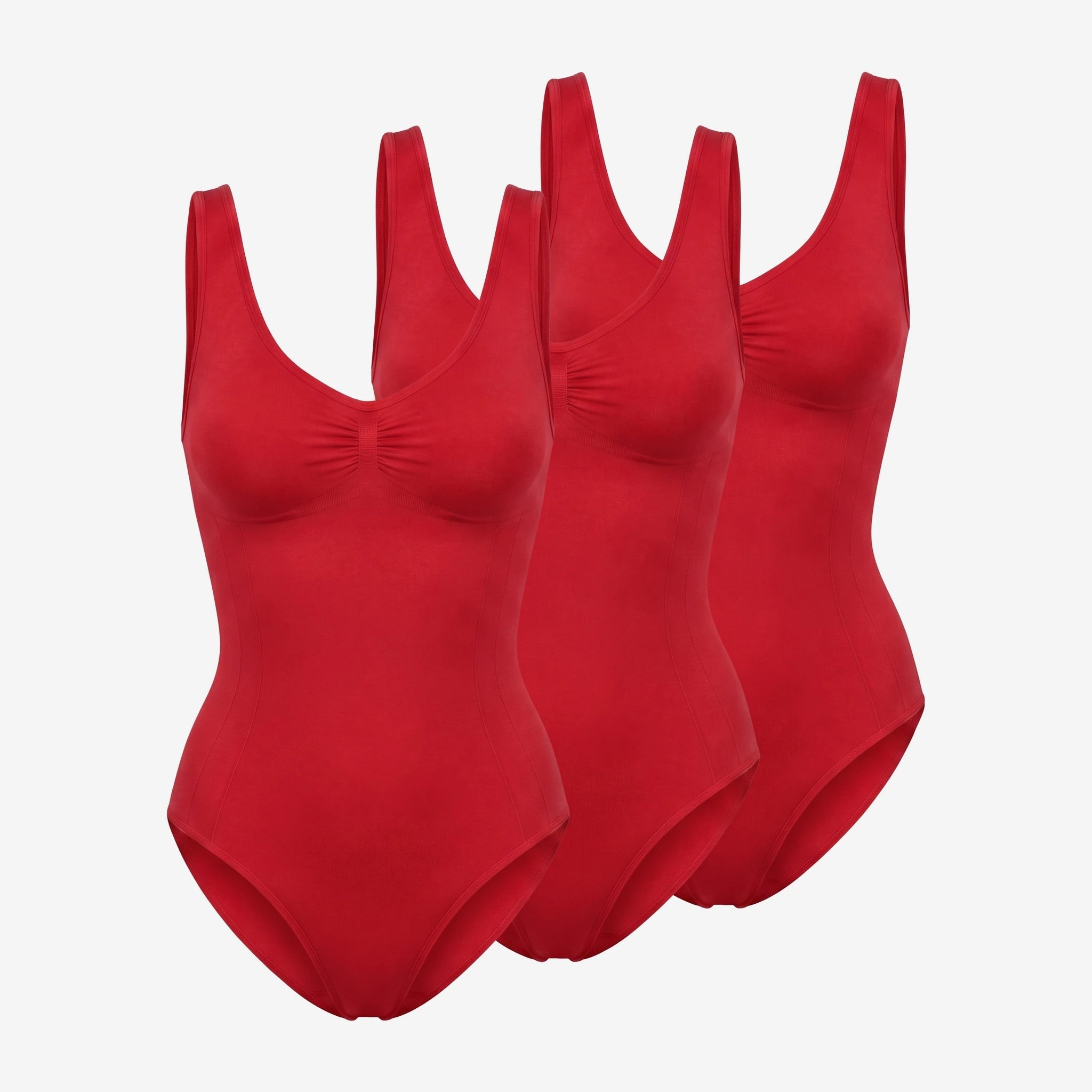 Shaping Body mit breiten Trägern | Classic Red – 12