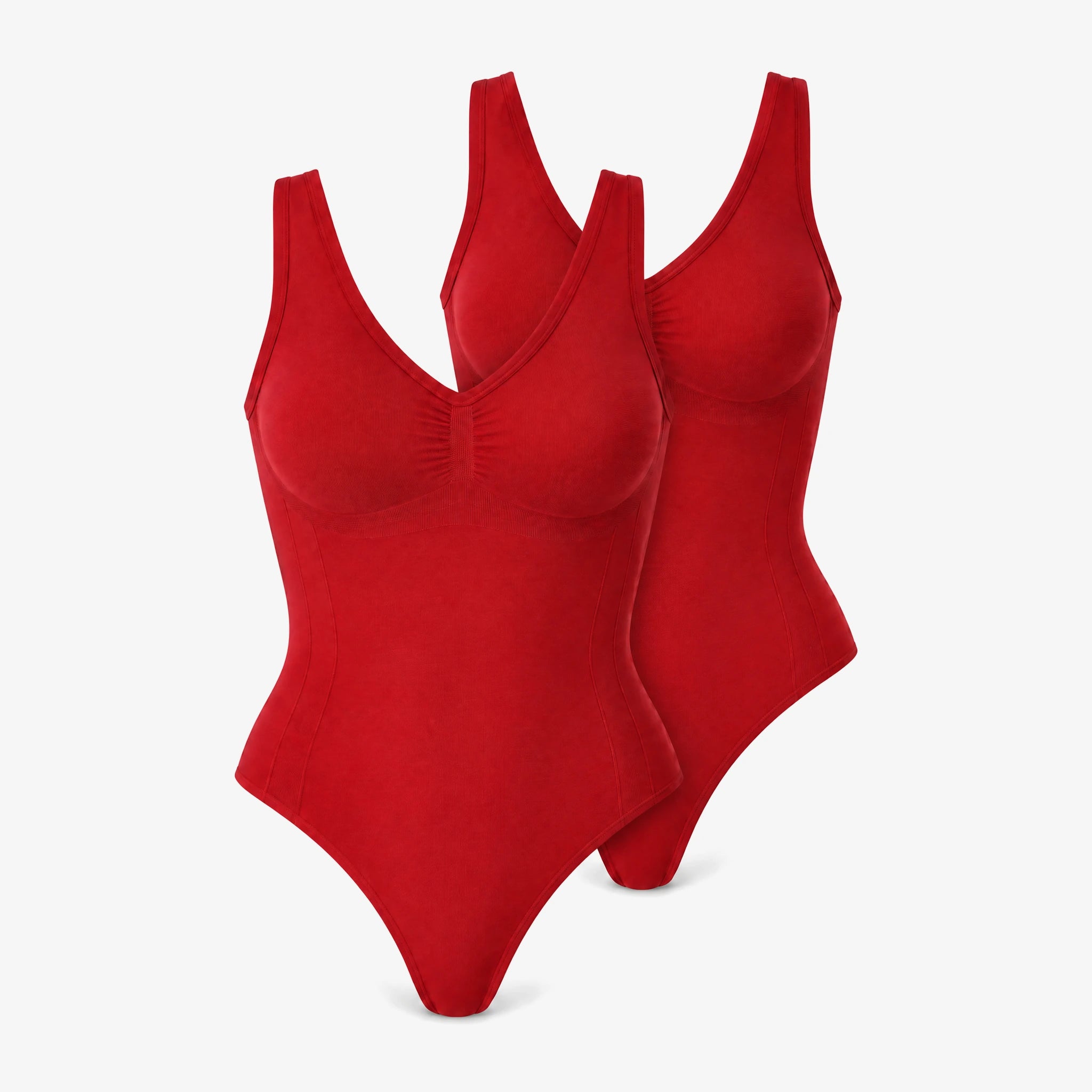 Stark formender Shaping Body mit Cups | Classic Red – 13