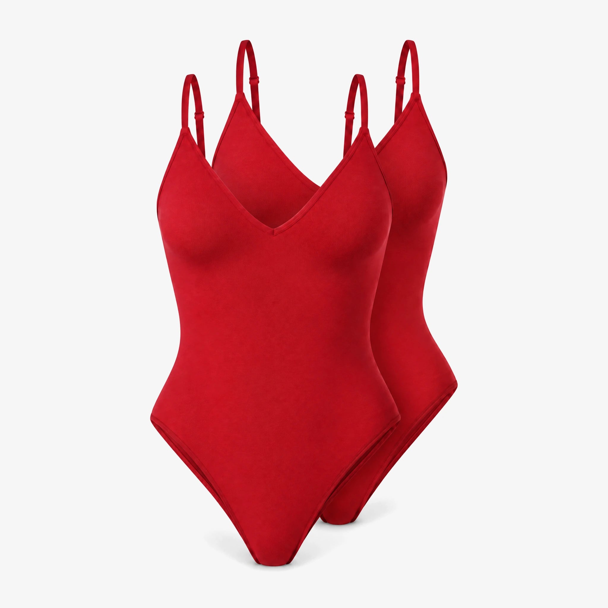 Seamless String Body mit Cups | Classic Red – 14
