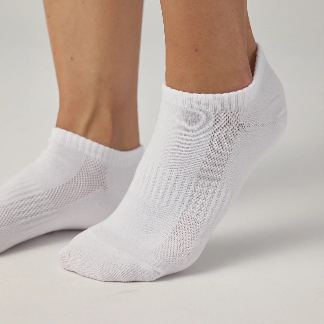 Premium Sneaker Socken | Weiß – 5