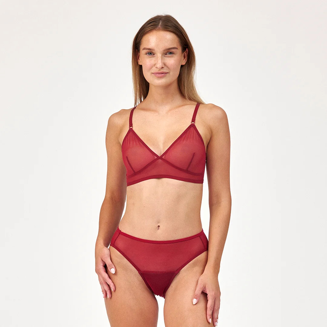 SNOCKS x femtis Period Panty -   RUBY | Rot – 3