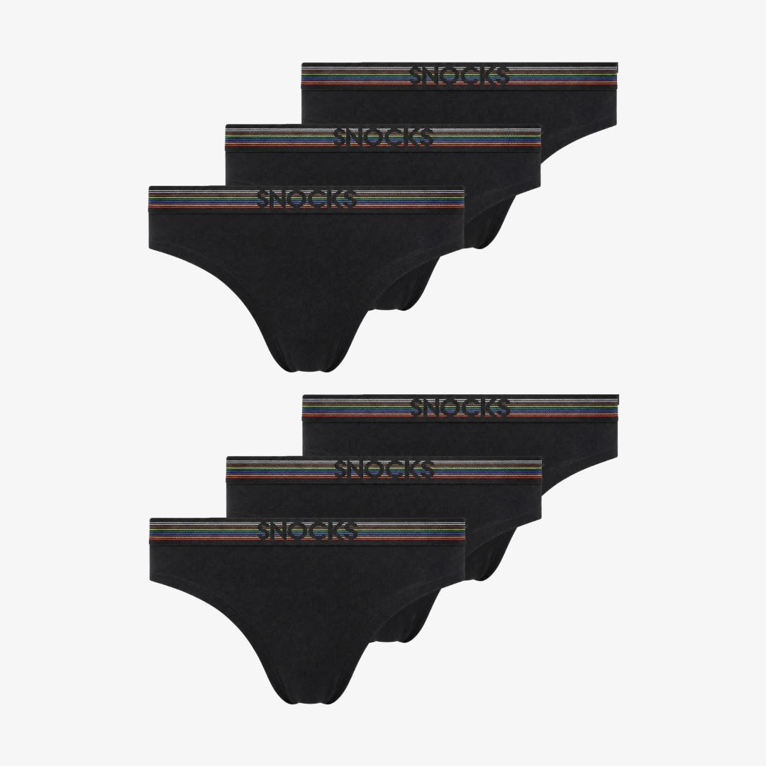 Brazilian Slips Pride | Schwarz (Pride) – 12