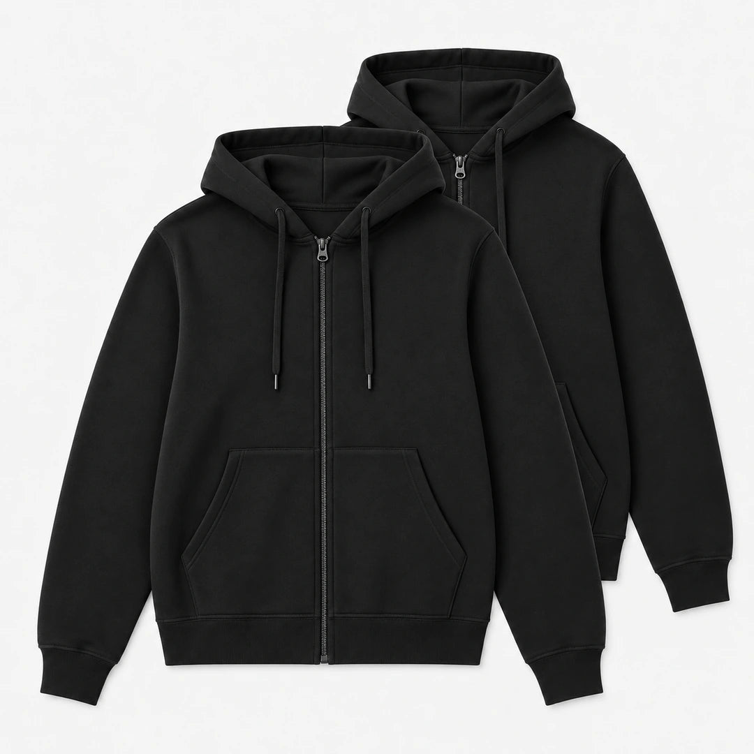 Sweatjacke Damen | Schwarz – 12