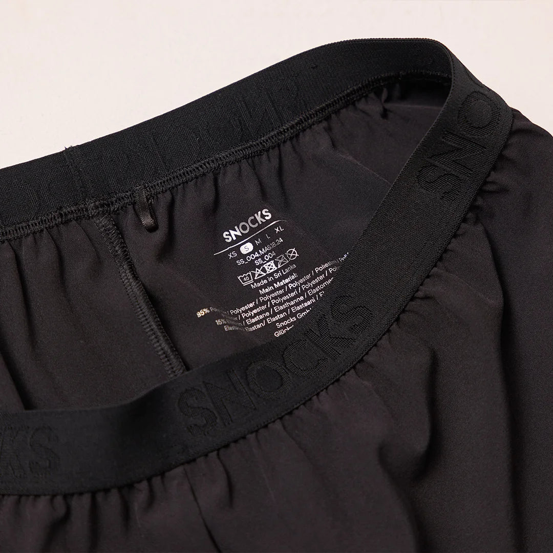 Kurze Laufshorts Damen | Schwarz – 7