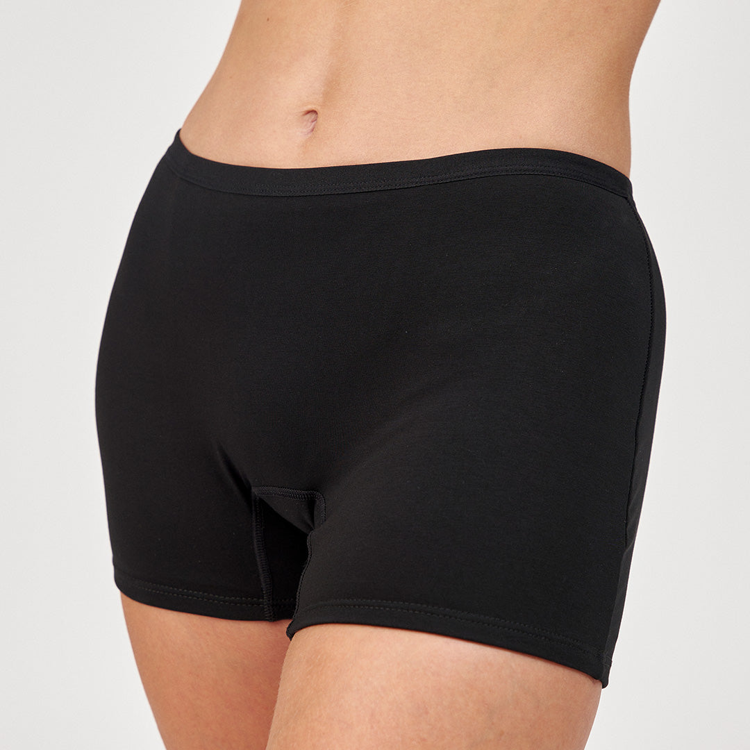 SNOCKS x femtis Period Panty - BLIX Shorts Period Stark  | Schwarz – 2