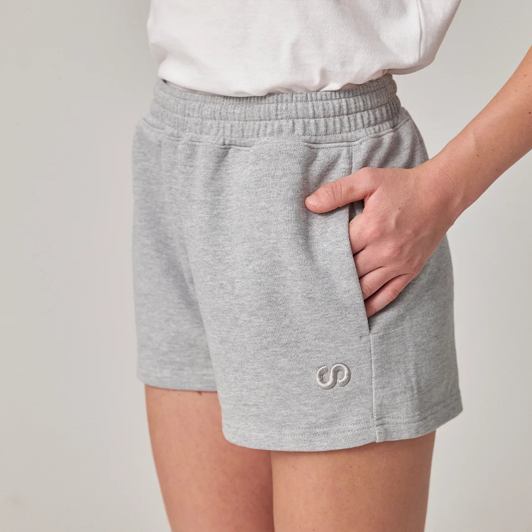 Sweatshorts Damen | Hellgrau – 5
