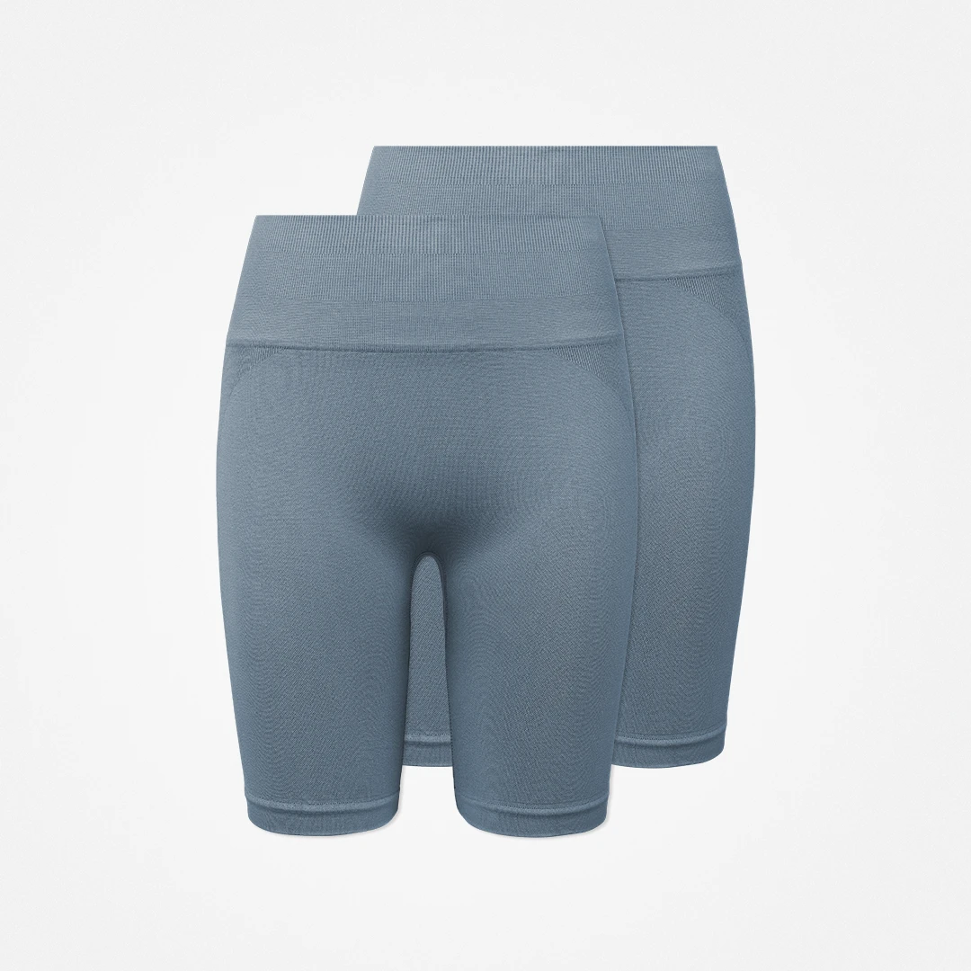 Radlerhose Seamless Damen | Taubenblau – 12