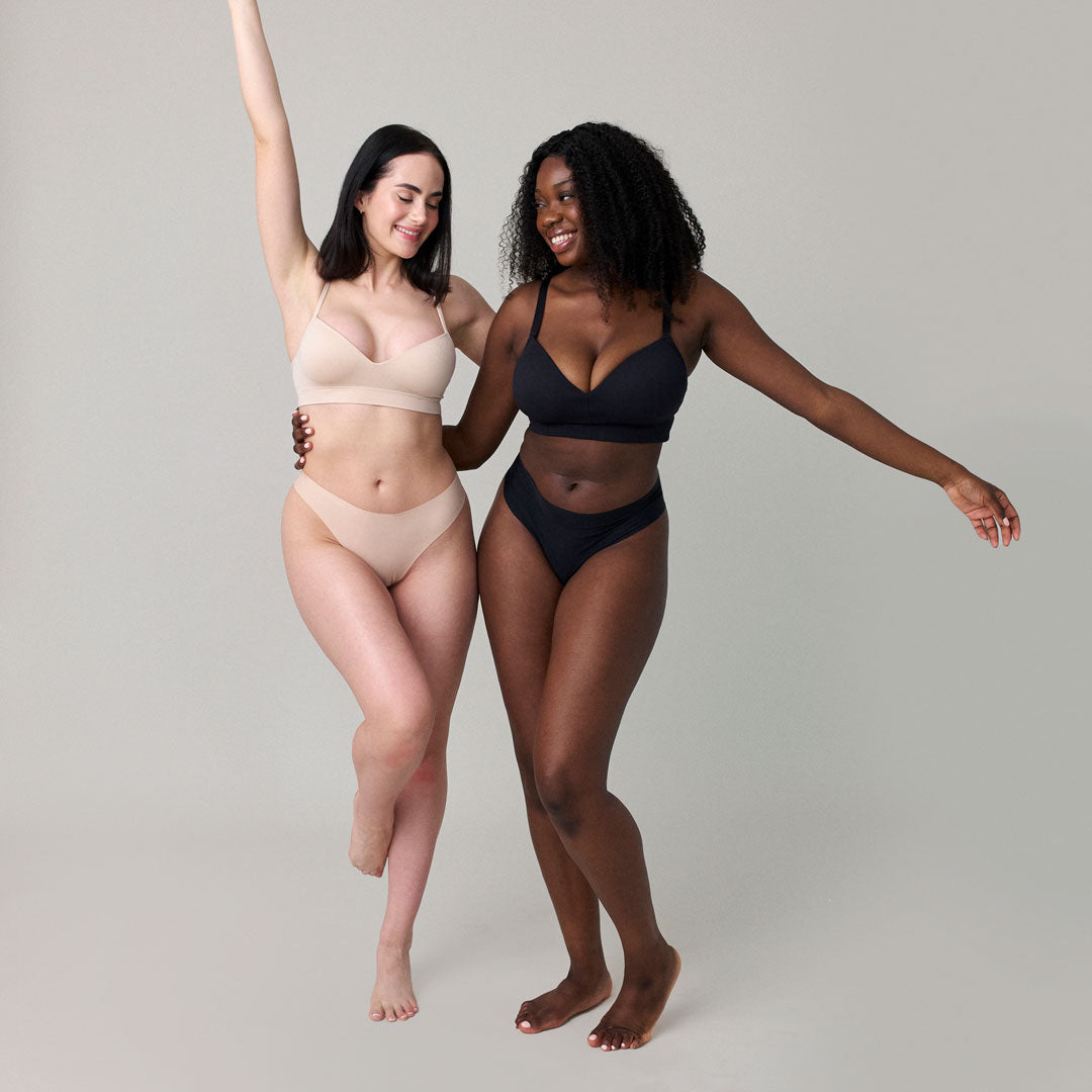 Tangas Seamless | Schwarz – 2