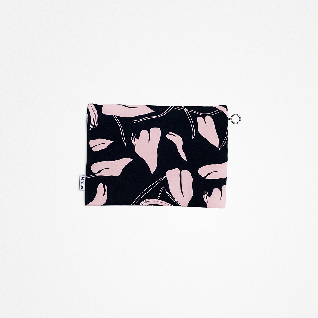 SNOCKS x femtis Wetbag klein -  wasserdichte Tasche  | Pflanzenmuster