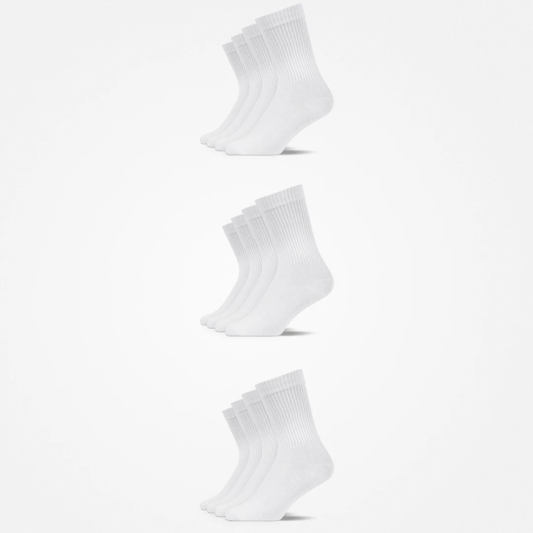 Kinder Tennissocken | Weiß – 9