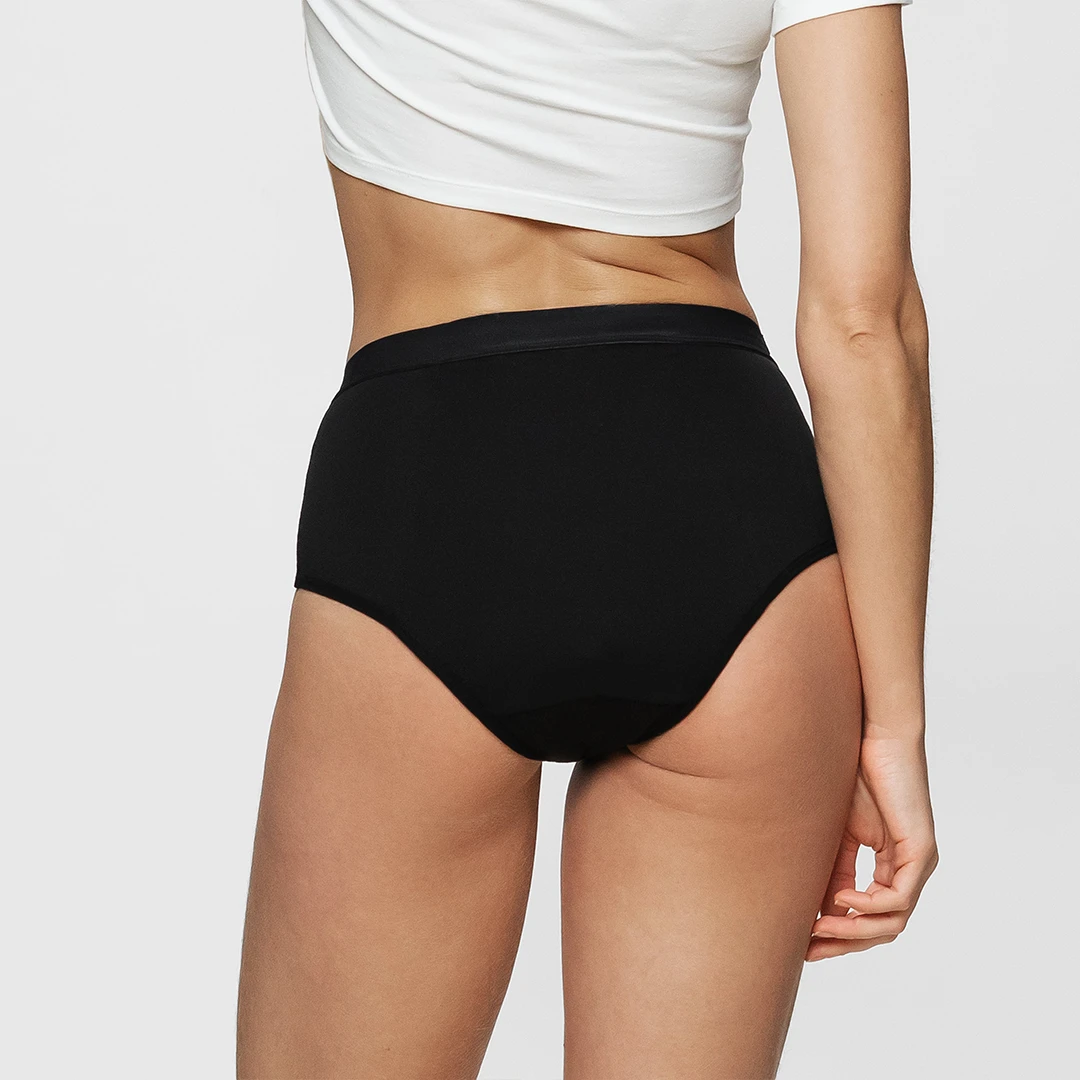 SNOCKS x femtis Period Panty -   SOFI Highwaist | Schwarz – 5