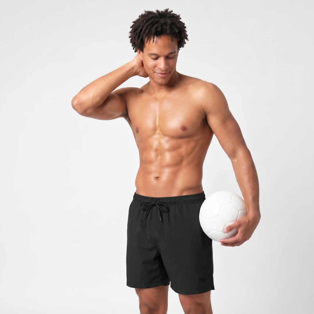 Badehose Herren | Schwarz – 2
