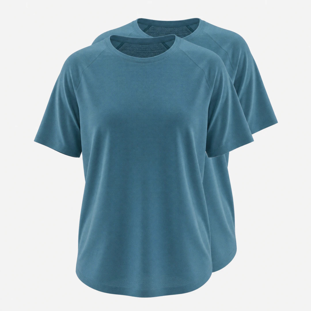 Sport Shirt Mesh Damen | Ocean Blue – 12