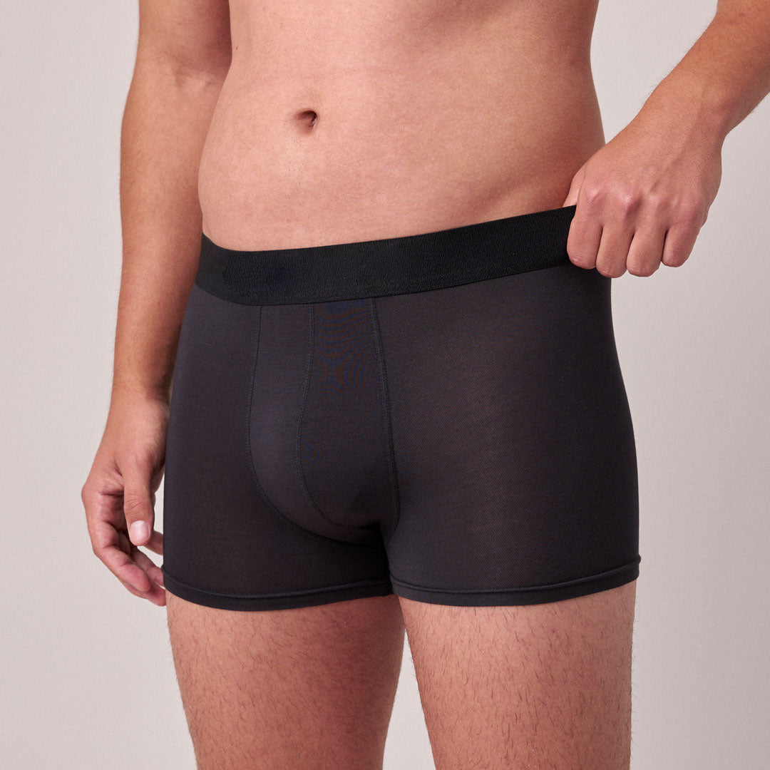 Premium Boxershorts ohne Logo | Schwarz – 3