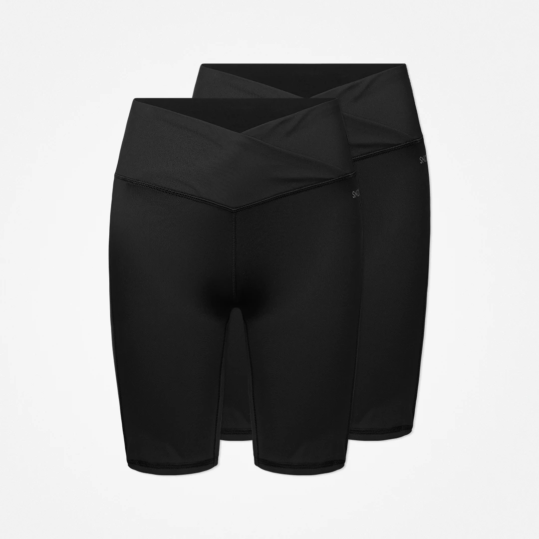 Radlerhose Damen V Cross | Schwarz – 13